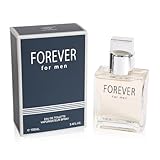 Forever Eau de Toilette for Men – Fresh Clean Masculine Men’s Perfume with Lavender & Sandalwood – 100ml/3.4 fl oz