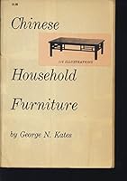 Chinese Household Furniture 048620958X Book Cover