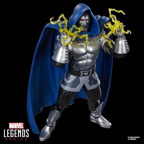 Marvel Legends Series Magic: The Gathering Doctor Doom 2099 | Marvel Super Heroes, 6-Inch Action Figure Toy & Exclusive Foil Collectible Card Game Trading Card - View 6