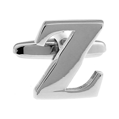 MRCUFF Letter Z Monogram Cufflinks with Box Cover