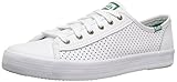 LADIES FIRST. Keds Damen Kickstart Leather Sneaker, Weiß (White), 41 EU