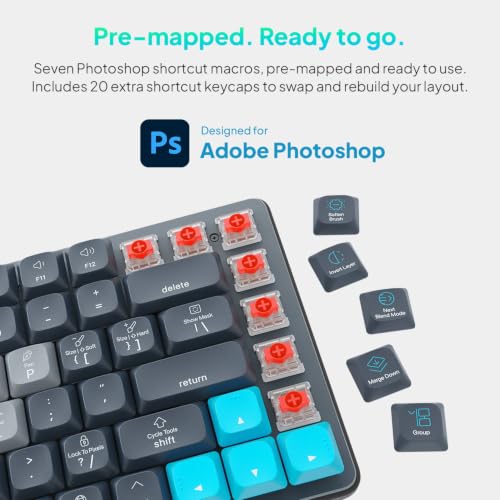 JCPAL Dash Photoshop Keyboard