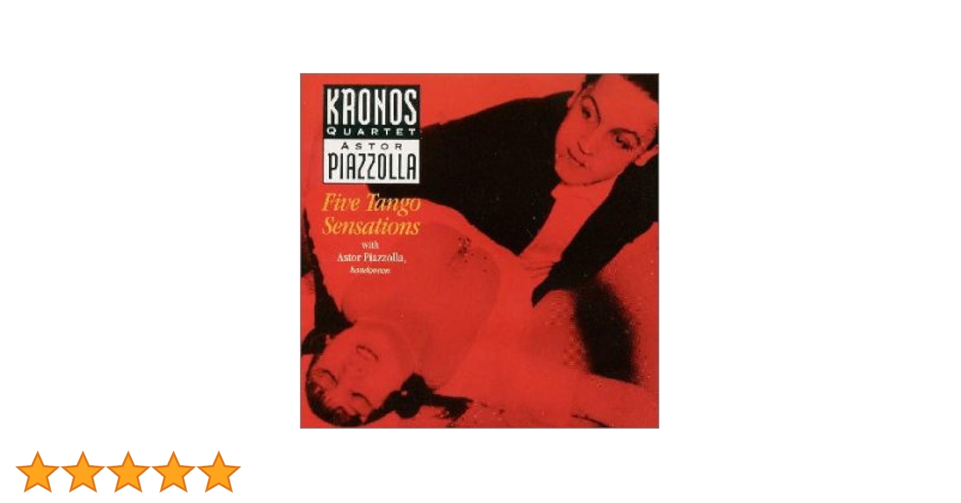 Amazon.co.jp: ピアソラ : ファイヴ・タンゴ・センセーションズ