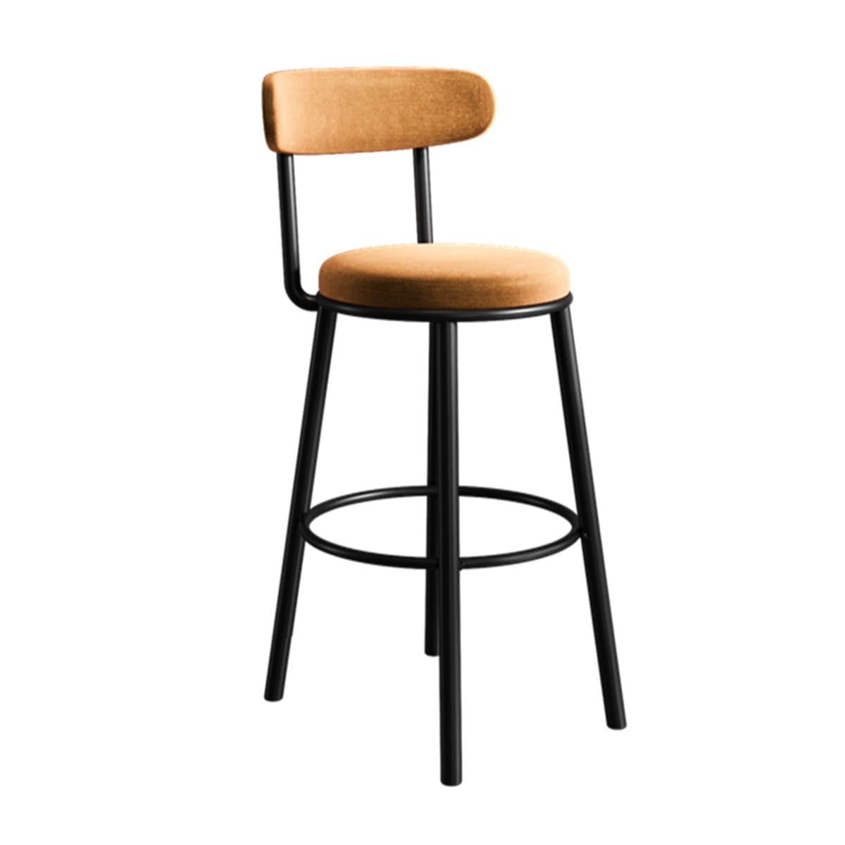 Chaise de comptoir de cuisine ergonomique rembourrée pour éliminer la fatigue du dos au bar