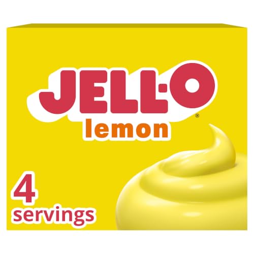 Jell-O Instant Pudding &amp; Pie Filling, Lemon Flavored, 3.4 oz