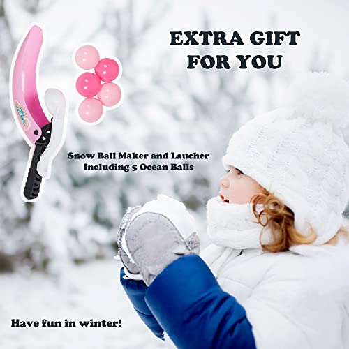 Color Tree Snow Racer Sled, Ski Sled Slider Board With Steering Wheel, Twin Brakes & Pull Rope, Snow Bike Sled Kids Teens Adults Max Load 220 Lbs, Snowboard For Downhill And Uphill, Red #TOP2