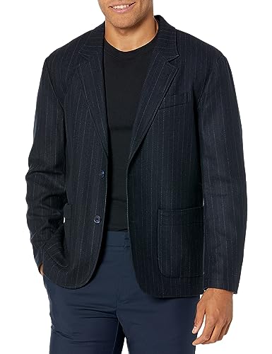 Vince Men's Wool Flannel Pinstripe Blazer