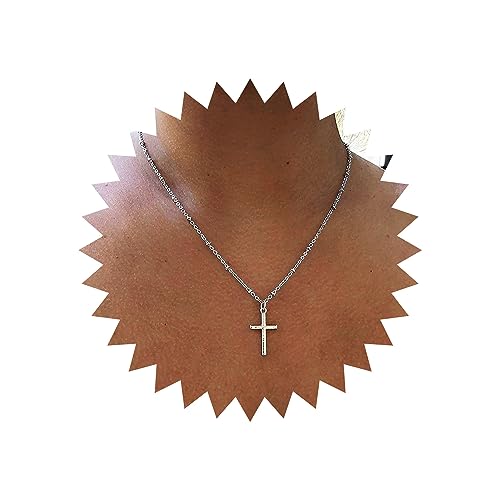 Collier Ras du Cou Croix Religieuse Bohème