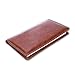 Aurya Leather Checkbook Covers for Personal Checkbook, Checkbook Holder with Free Vinyl Divider, Checkbook Cover for Duplicate Checks for Men and Women