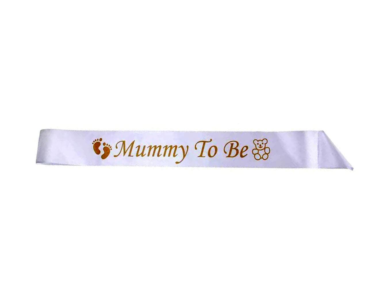HYX 6 Packs Mummy to Be Sash Bundles White Mummy to Be - Daddy - Big Sister - Grandma - Nanny - Auntie to Be Sash Pink Baby Shower Decorations