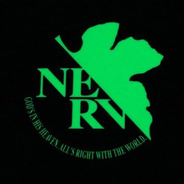 Rebuild of Evangelion new cinema version luminous nerv cans badge B