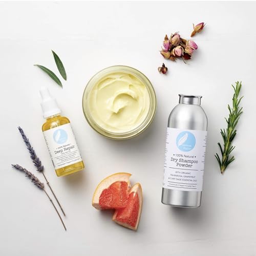 Corinne Taylor | Organic Dry Shampoo Powder | Grapefruit, Palmarosa & Clary Sage | Hydrating & Volumising | Aerosol Free | Natural & Vegan | 85g - Image 7