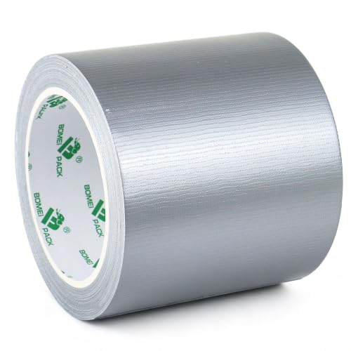 Image of BOMEI PACK 1Pack 4inch Duct Tape Heavy Duty Waterproof Silver 9Mil 20Yds