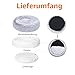 Amazon Basics Weich Haustierbett für Hund, Donut-Kissen, Kunstfell, Maschinenwaschbar, 91 cm, Grau