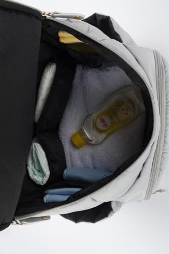 Little Baby Queen Anne Bebek Bakım Çantası, Gri - Görsel 5