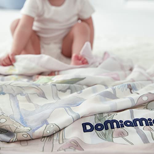 Domiamia Sleep Sack & Blanket Set Same Bamboo Cotton Blend Fabric Best Gift For Baby Girl 6-18 Months #TOP6