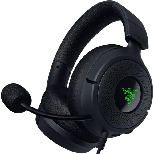 Razer Kraken V4 X Sensa HD Haptics - Kabelgebundenes HD-Haptics-Gaming-Headset - Triforce 40 mm Treiber - HyperClear-Mikrofon mit Nierencharakteristik - 7.1-Surround-Sound