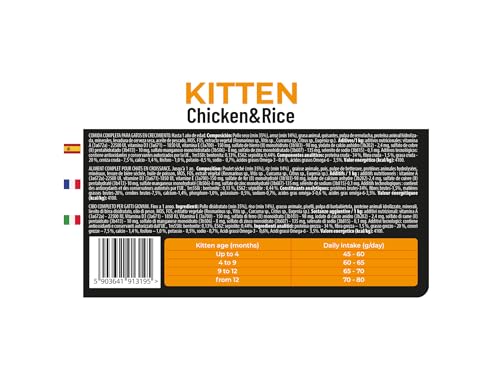 The Soul of the Tiger - Trockenfutter für Kätzchen mit Huhn und Reis, geeignet für trächtige und säugende Katzen, 3 kg