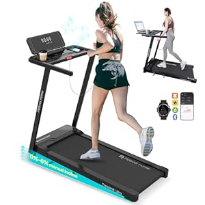 Mobvoi Home Loopband Ultra 3 in 1 Loopmat met Opvouwbare 6% Helling voor Thuiskantoor 2.5HP Loopbandhouder voor Koptelefoon Laptop Groot Loopoppervlak LED-scherm Luidspreker 12 km/u 120 kg