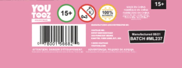 Youtooz Belle Delphine Pink Wig Vinyl Figure, 4.8" High Detailed Collectible