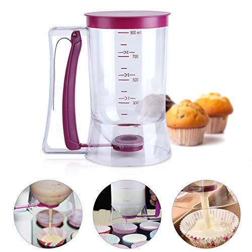 Pancake Cupcake Batter Dispenser Tool Pancake Batter Dispenser Cupcakes Muffins & Waffles Batter Dispenser with squeeze handle - Image 3