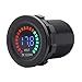 TIYANG LED Digital Voltmeter 12V 24V Voltage Gauge for Car Boat RV Truck Motorcycle Camper Battery Volt Meter