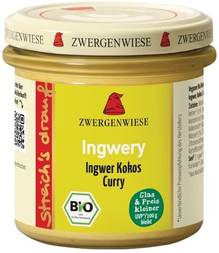 Zwergenwiese BIO streich's drauf Ingwery (0.14 kg)