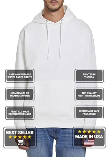Awkward Styles Supasoft Apparel Personalized Hoodie Premium Adult Sweatshirt for Men Custom Tee Add Your Text Photo Print3