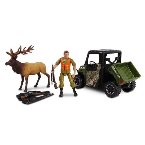 NKOK 1:18 Realtree 6 Piece RT Polaris Ranger Elk Hunting...