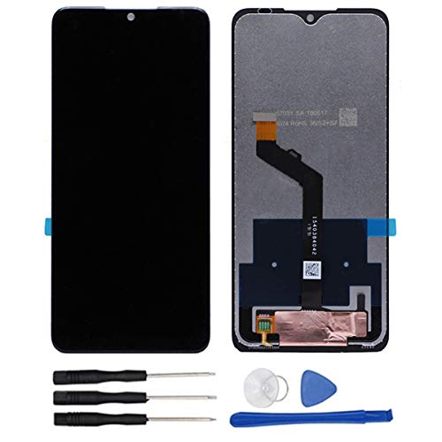 soliocial Completa Pantalla LCD + Táctil Digitalizador Reemplazo para Nokia 7.2 TA-1198 TA-1200 / Nokia 6.2 TA-1201 TA-1187 6.3 Inch Negro