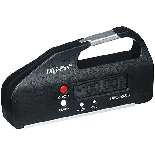 Nivel digital de bolsillo DigiPas DWL80PRO 4 pulg 0.05° negro