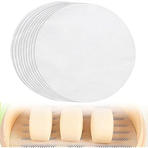Dampfer Matte Obst Trocknen Matte 10 Runde Silikon-Dampfpads Cover
