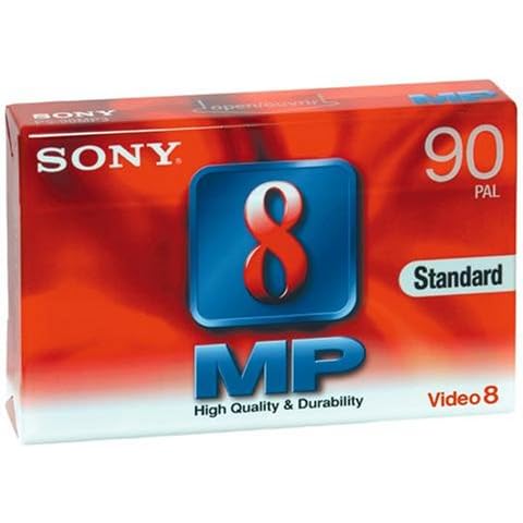 Cinta de audio/video Sony 8MM 90MIN Cover