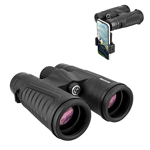 Binoculars for Adults and Kids,Â LP 12Ã—42 Compact Binoculars with Smartphone Photograph Mount Adapter & BAK4 Prism FMC Lens, Professional Binoculars for Bird Watching, Hunting, Sport Event, Sightseeing