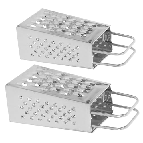 Ralladores Mini de Acero Inoxidable 2 piezas miniatura 1