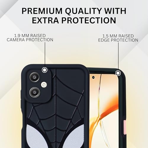 Image of DARKFIT Back Case Cover Compatible for Samsung Galaxy A06 | Silicone Case | Camera & Body Protection| Shock Proof | for Samsung Galaxy A06 | Color Black