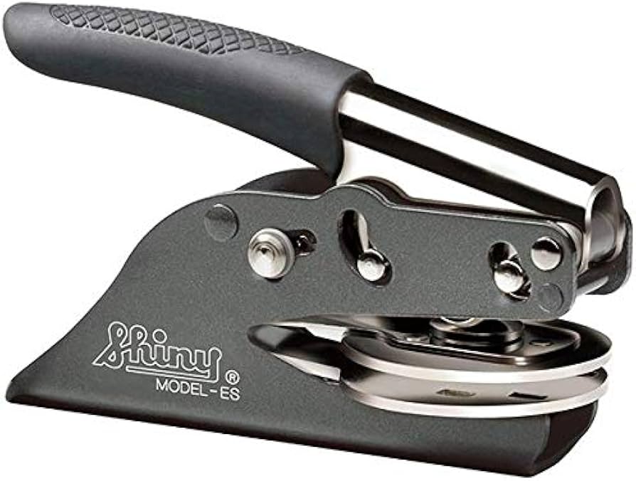 Aランク 【新品】エンボッサー エンボススタンプ イニシャル N