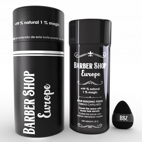 Fibras Capilares | Hair Fibers - Fibra Capilar Hombre y Mujer - Maquillaje Capilar de Microfibras Capilares para Disimular Calvicie - Voluminizador Cabello en Polvos Pelo Hombre