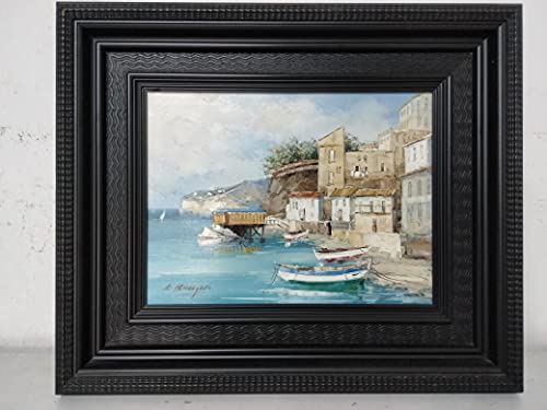 Tableau peinture original motif porte pour habiller un mur vide