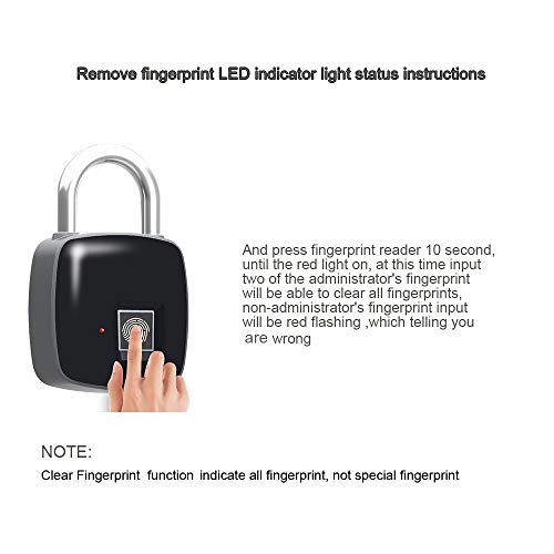 Cadenas à empreinte digitale : oubli de code résolu pour valise - 6
