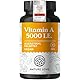 NATURE LOVE® Vegane Vitamin A - 365 Tabletten mit 5.000 IE - für Sehkraft, Haut & Immunsystem - hochdosiert, ohne unnötige Zusätze - in Deutschland produziert & laborgeprüft