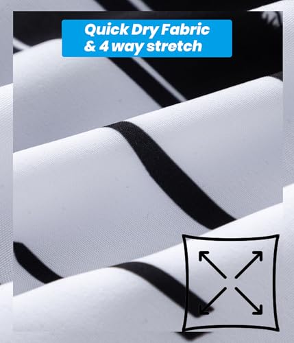 Aueyan Mens Swim Trunks with Compression Liner 7 inch Quick Dry Beach Board Shorts2