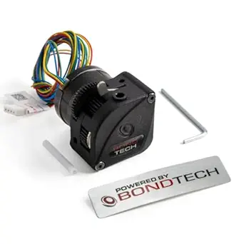 Genuine Bondtech LGX Lite V2 Large Gears eXtruder with Stepper Motor - Small, Compact, Light and Affordable Filament Feeder for 3D Printers Based on Our Latest Dual Drive Technology