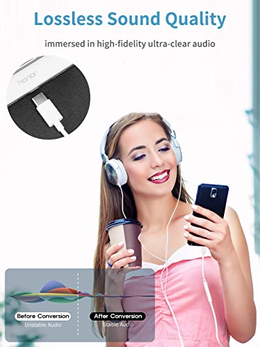 2Pack Adattatore da Connettore USB C Jack 3.5mm