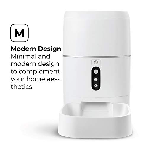 Home Zone Pet Automatic Feeder - Smart Wireless Pet Feeder for Small Dogs and Cats, 6L - Image 6