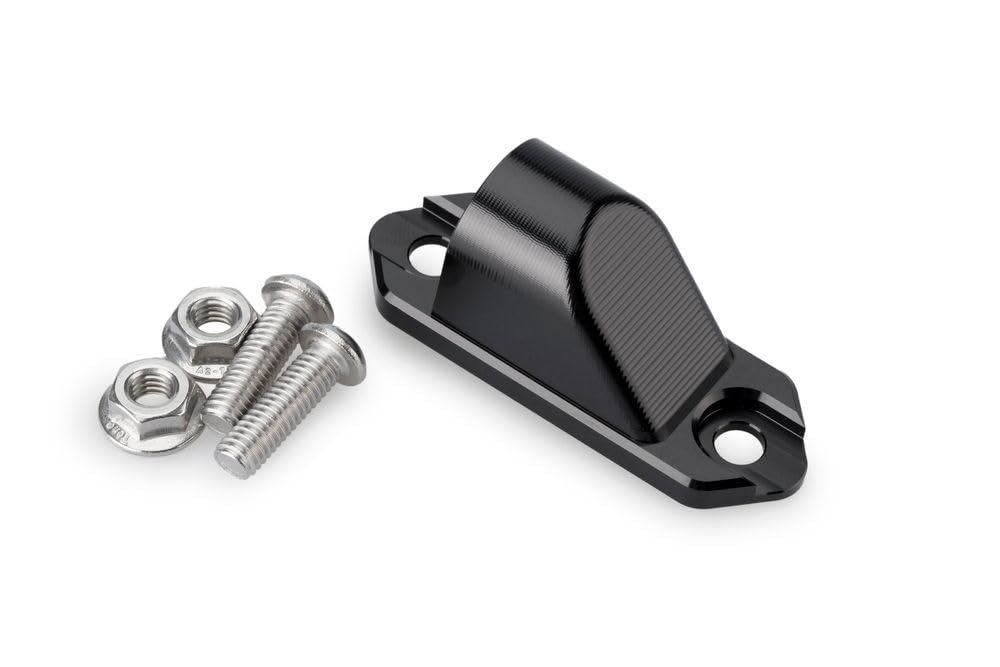 Puig Mirror Adaptor Left or Right Side | Black | Aprilia RS 457 2024>Current