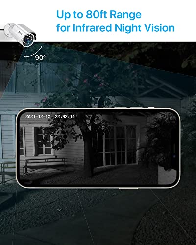 Zosi 1080P 2.0Mp Hd 1920Tvl Hybrid 4-In-1 Tvi/Cvi/Ahd/960H Cvbs Cctv Security Camera Indoor Outdoor, 80Ft Night Vision,Aluminum Metal Cam, For 960H,720P,1080P,5Mp,4K Analog Surveillance Dvr (White) #TOP5