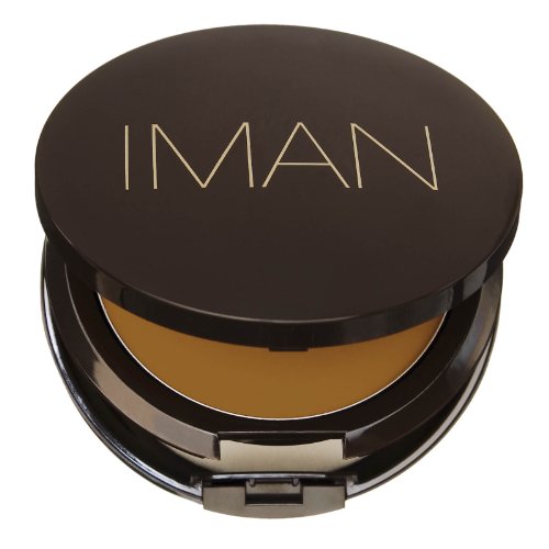IMAN Second To None Cream To Powder Foundation, Medium Skin, Clay 2