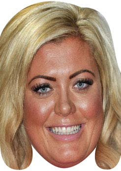 FoxyPrinting Gemma Collins 2018 Celebrity Cardboard Party Face Mask Fancy Dress