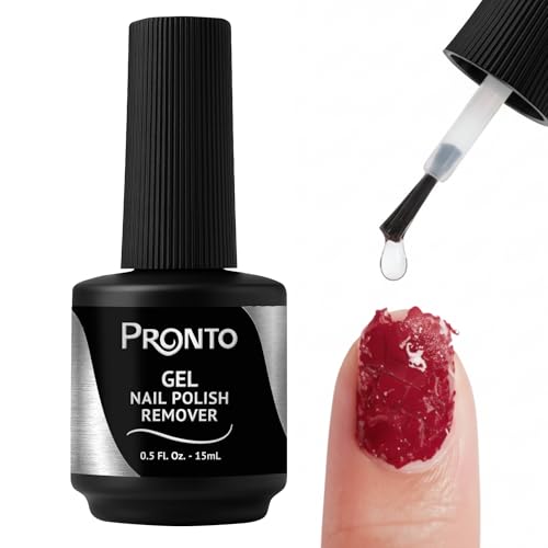 Pronto Quick Peel Off Gel Nail Polish Remover - Fast Acting, No Soaking, Salon Quality for Nail Glue...